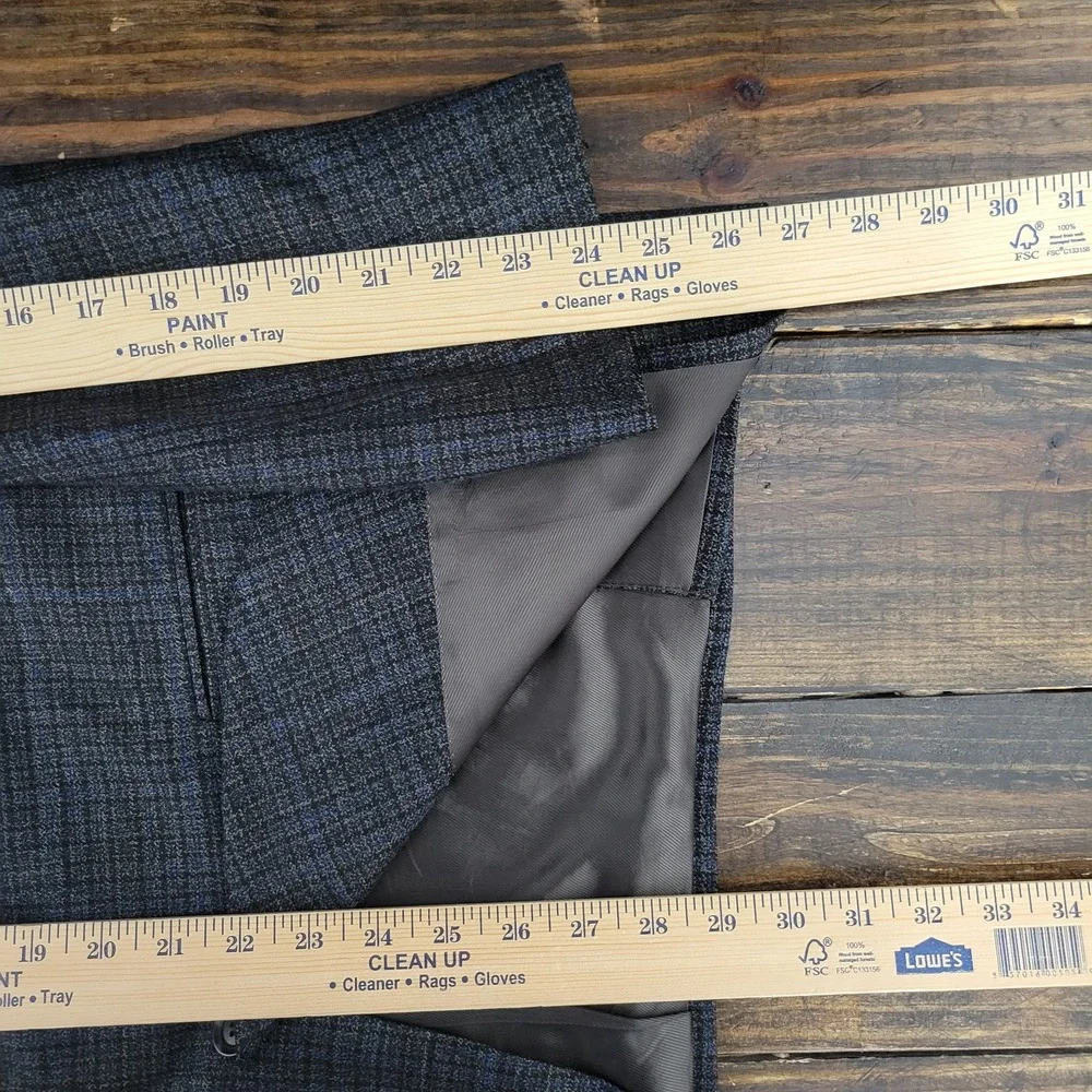 Daniel Cremiux Cooper SPJ Men's Sport Coat Blazer Two Button Flannel‎ Wool 44S